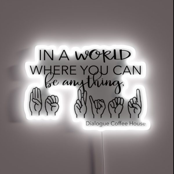 Bekind RGB Neon Sign
