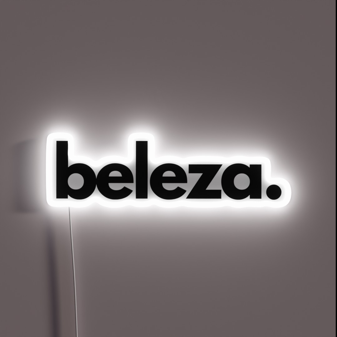 Beleza Brazilian Expression RGB Neon Sign Beleza Brazilian Expression RGB Neon Sign