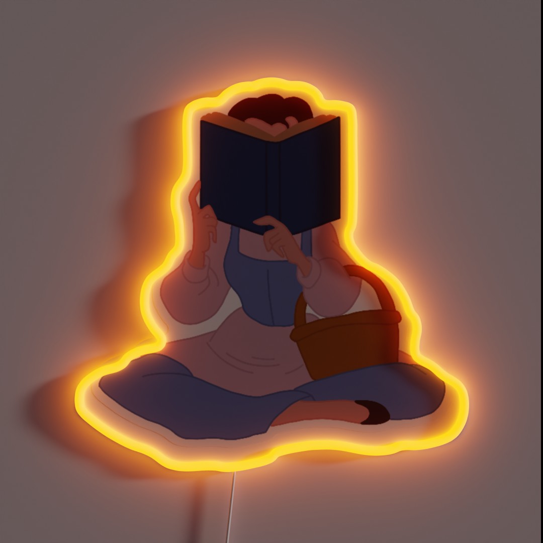 Belle Reading RGB Neon Sign Belle Reading RGB Neon Sign