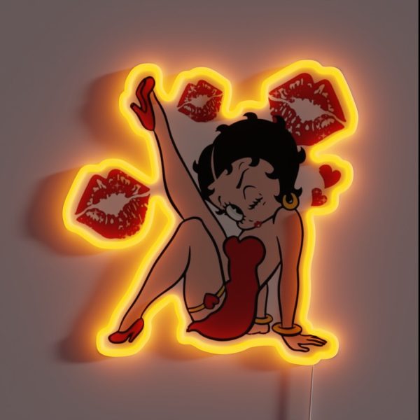 Betty Boop RGB Neon Sign