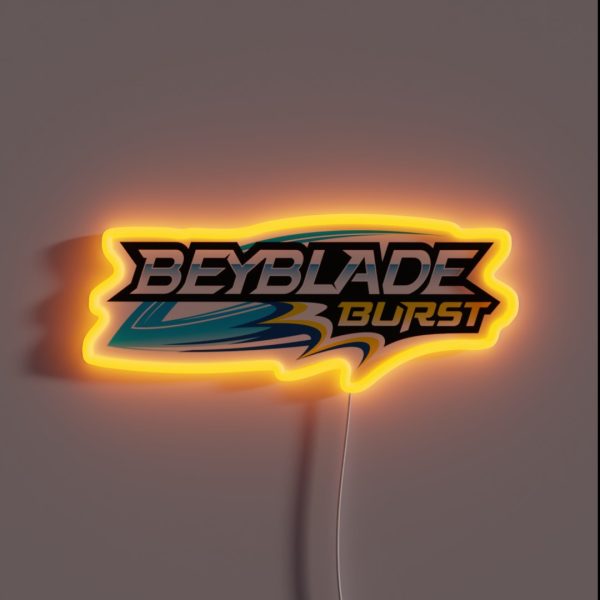 Beyblade Burst Logo HD RGB Neon Sign
