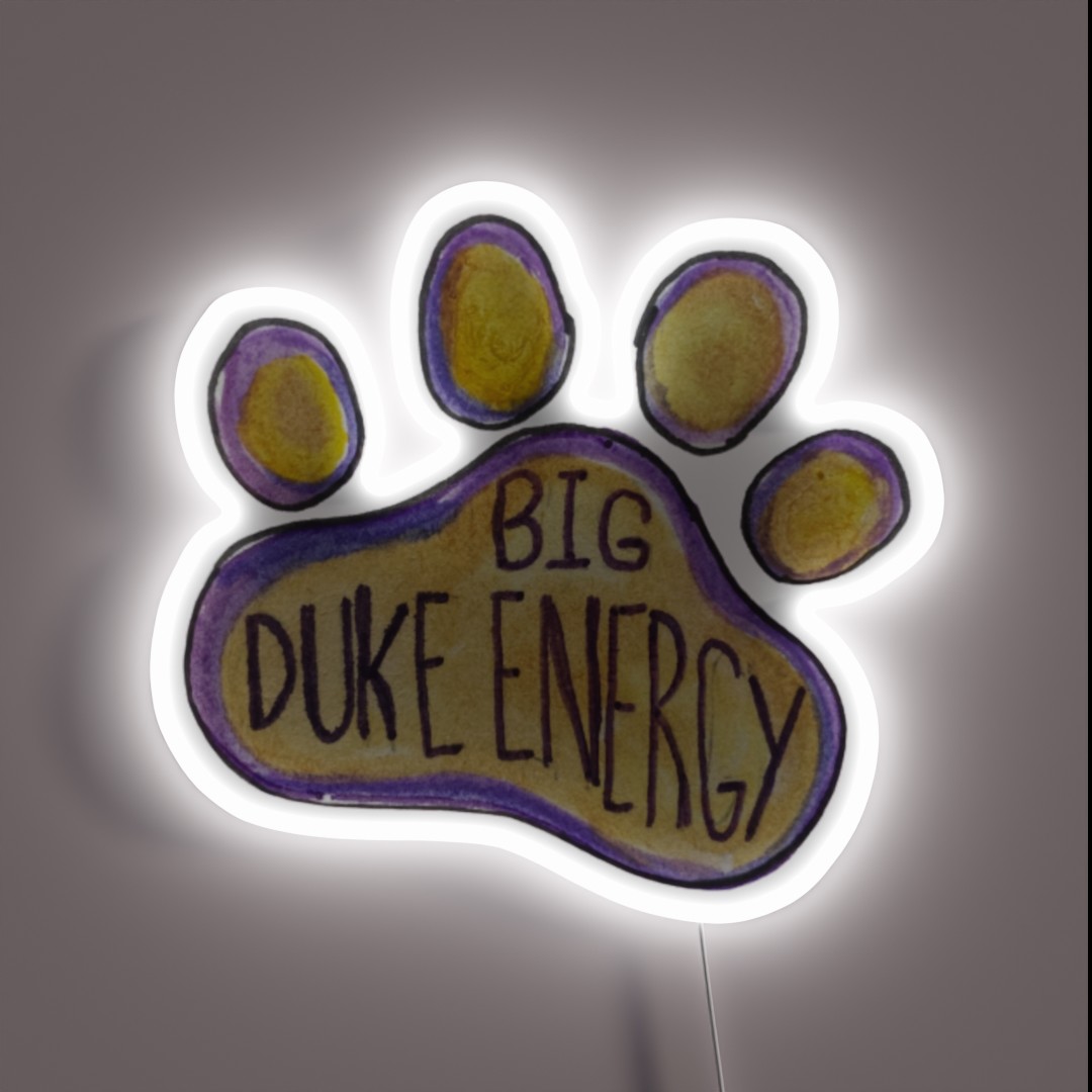 Big Duke Energy RGB Neon Sign Big Duke Energy RGB Neon Sign