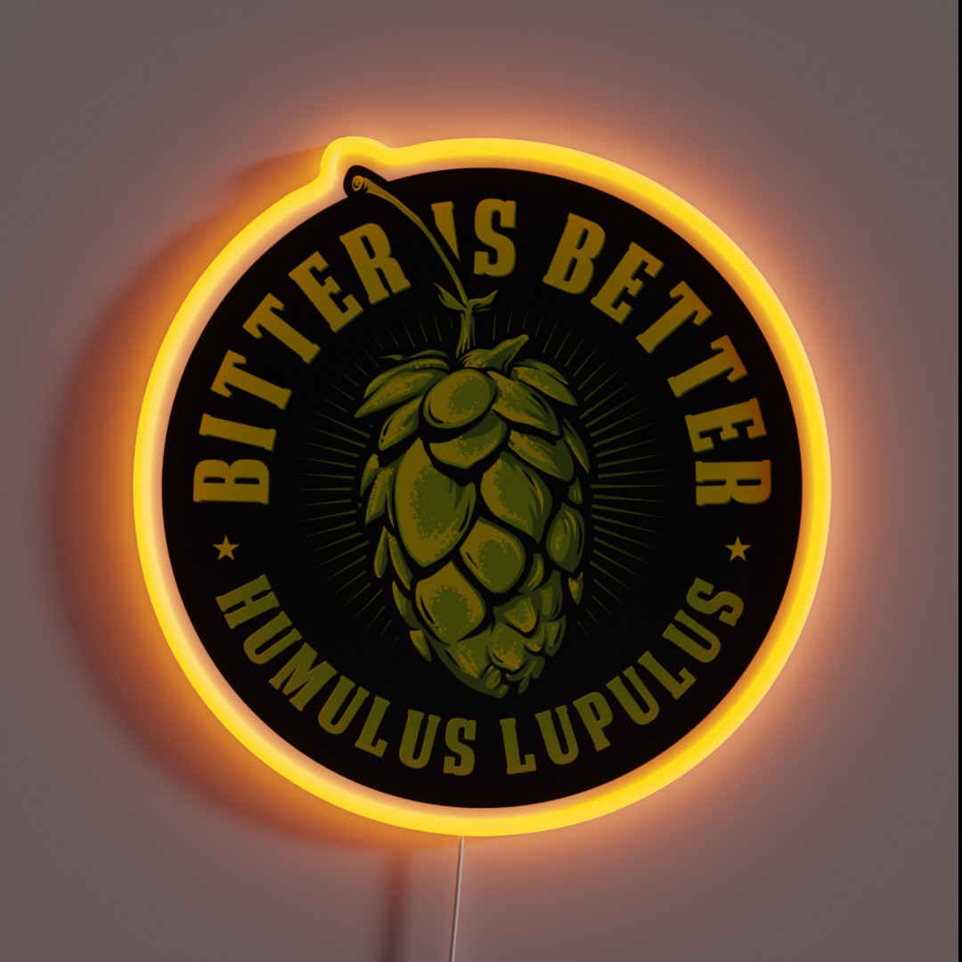 Bitter Is Better RGB Neon Sign Bitter Is Better RGB Neon Sign