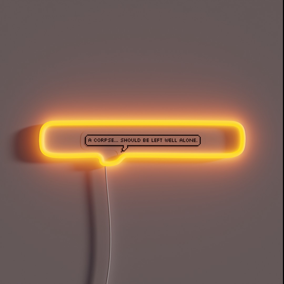 Bloodborne Dialogue Lady Maria RGB Neon Sign Bloodborne Dialogue Lady Maria RGB Neon Sign