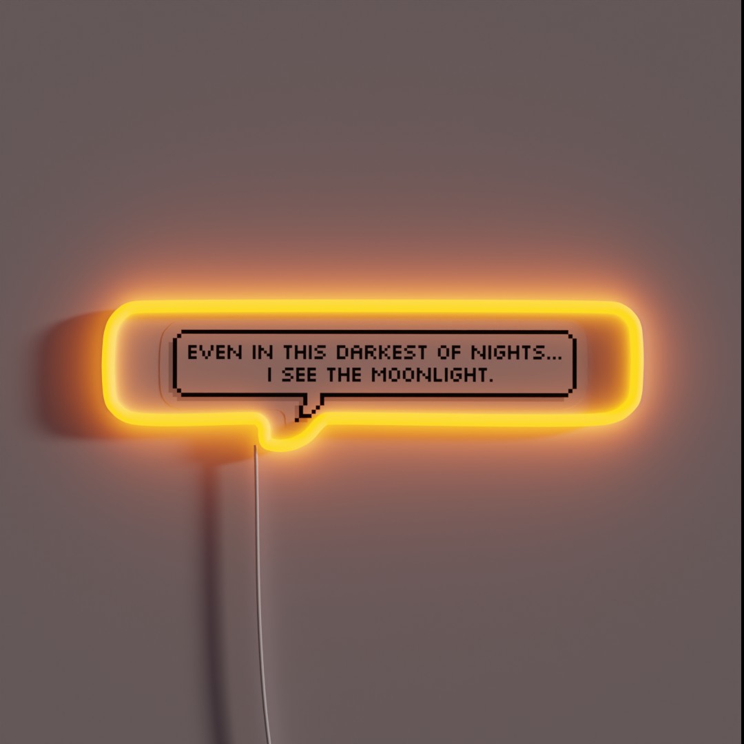 Bloodborne Dialogue Ludwig RGB Neon Sign Bloodborne Dialogue Ludwig RGB Neon Sign