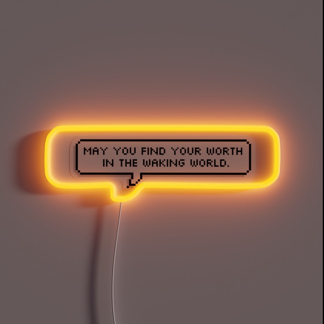 Bloodborne Dialogue Plain Doll RGB Neon Sign Bloodborne Dialogue Plain Doll RGB Neon Sign
