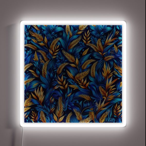 Blue And Barley 001 RGB Neon Sign