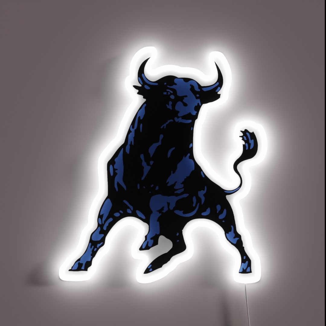 Blue Bull RGB Neon Sign Blue Bull RGB Neon Sign