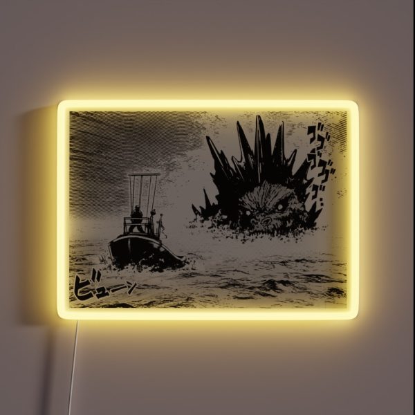 Boat Chase RGB Neon Sign