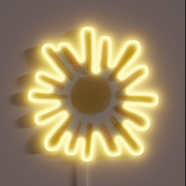 Boho Sun RGB Neon Sign