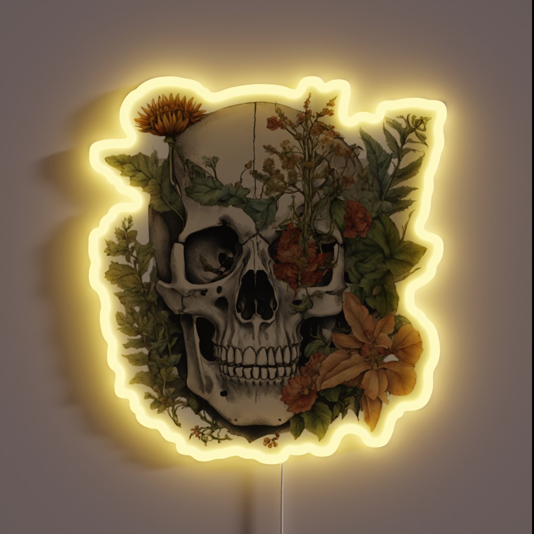 Bones And Botany RGB Neon Sign Bones And Botany RGB Neon Sign