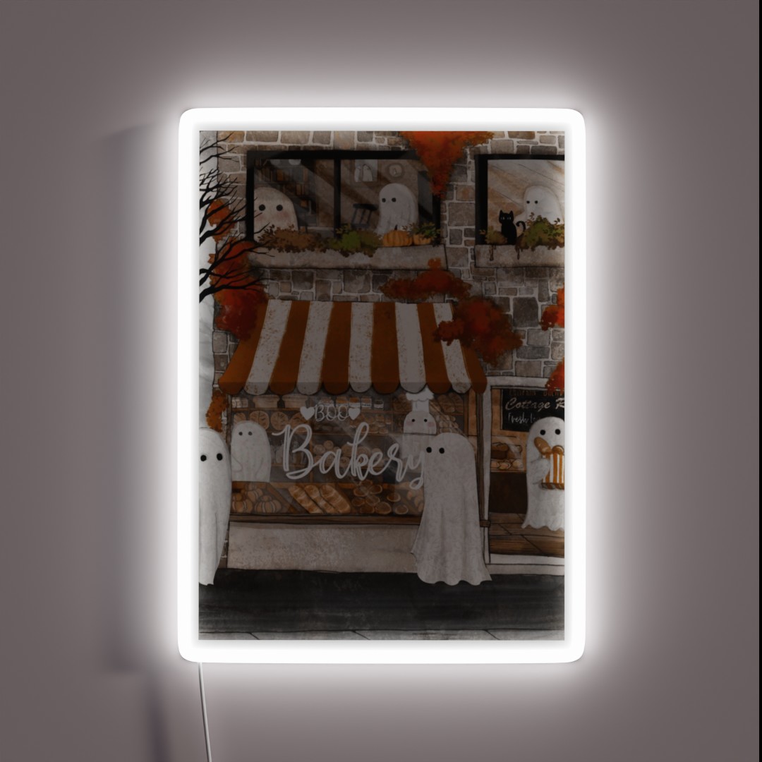 Boo Bakery RGB Neon Sign Boo Bakery RGB Neon Sign