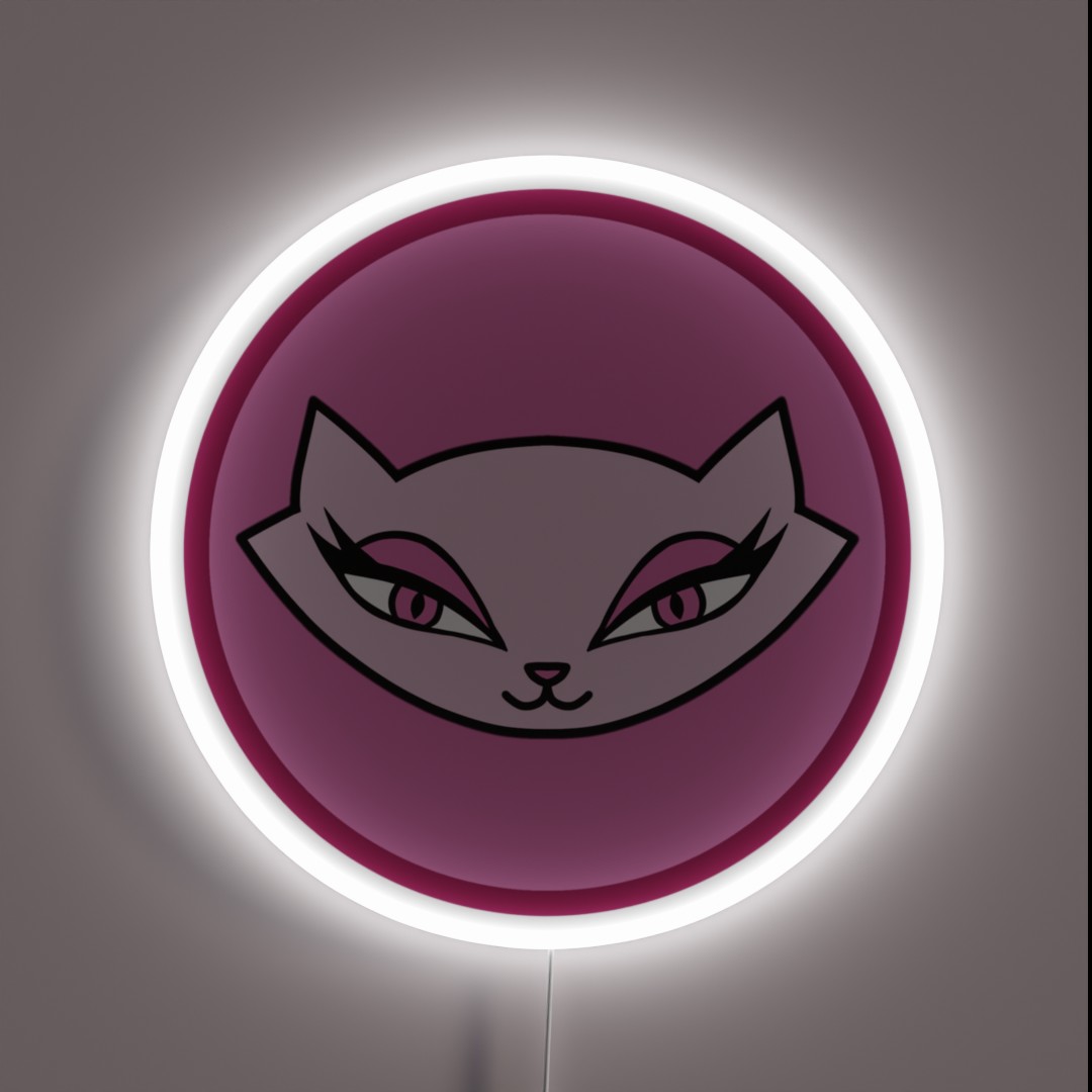 Bratz Jade Kool Kat Symbol V 2 RGB Neon Sign Bratz Jade Kool Kat Symbol V 2 RGB Neon Sign