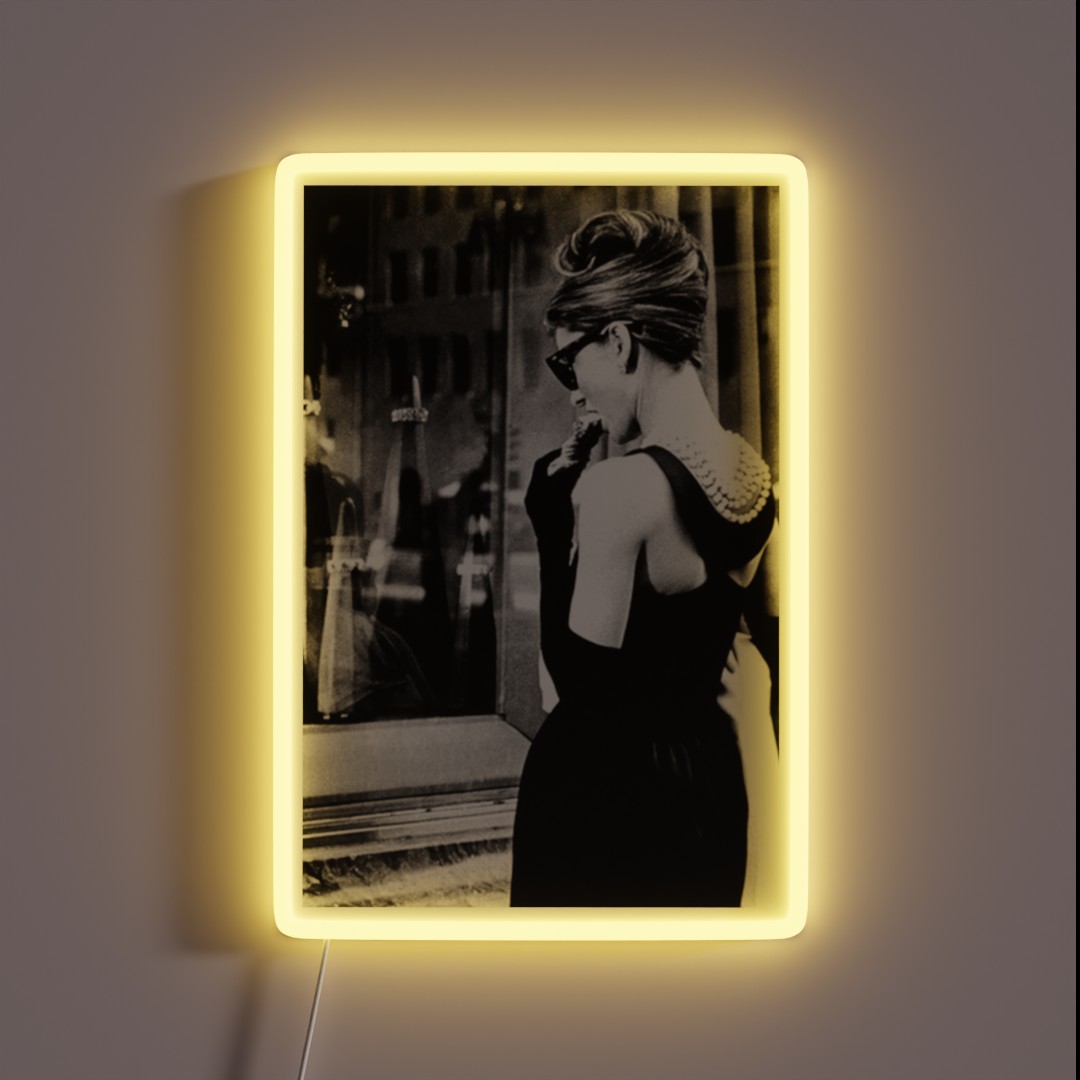 Breakfast At Mirror RGB Neon Sign Breakfast At Mirror RGB Neon Sign