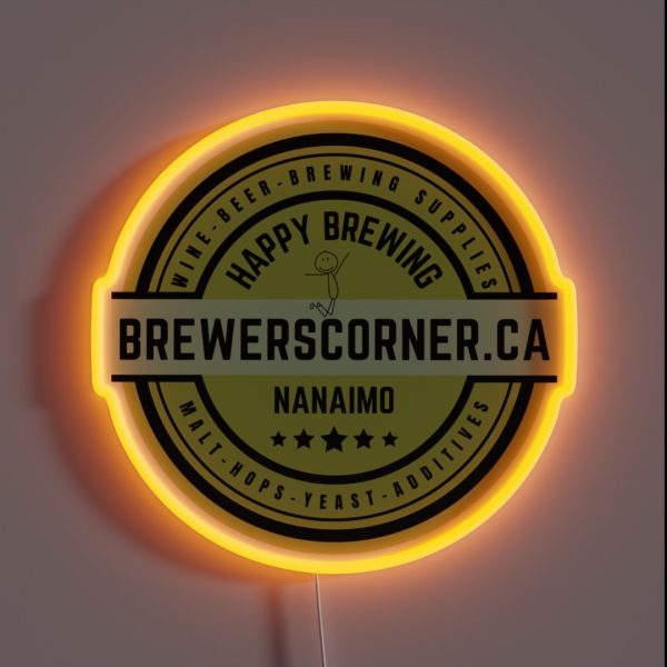 Brewers Corner Nanaimo RGB Neon Sign