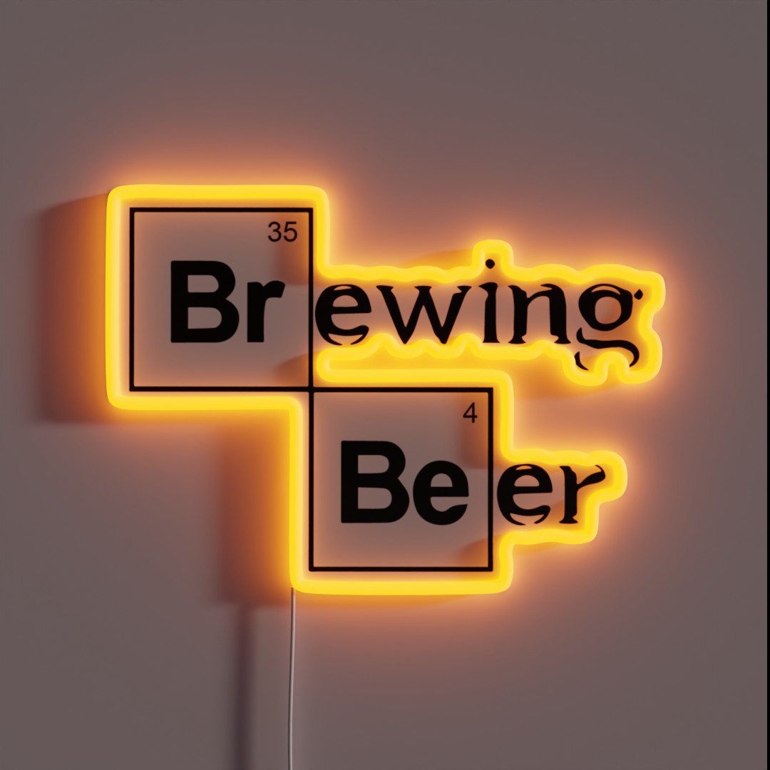 Brewing Beer RGB Neon Sign Brewing Beer RGB Neon Sign