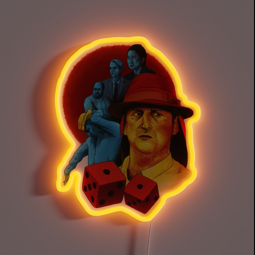 Brian S Hat RGB Neon Sign Brian S Hat RGB Neon Sign