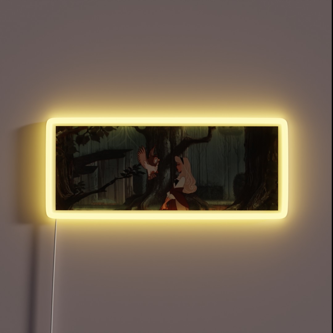 Briar Beauty In The Woods RGB Neon Sign Briar Beauty In The Woods RGB Neon Sign