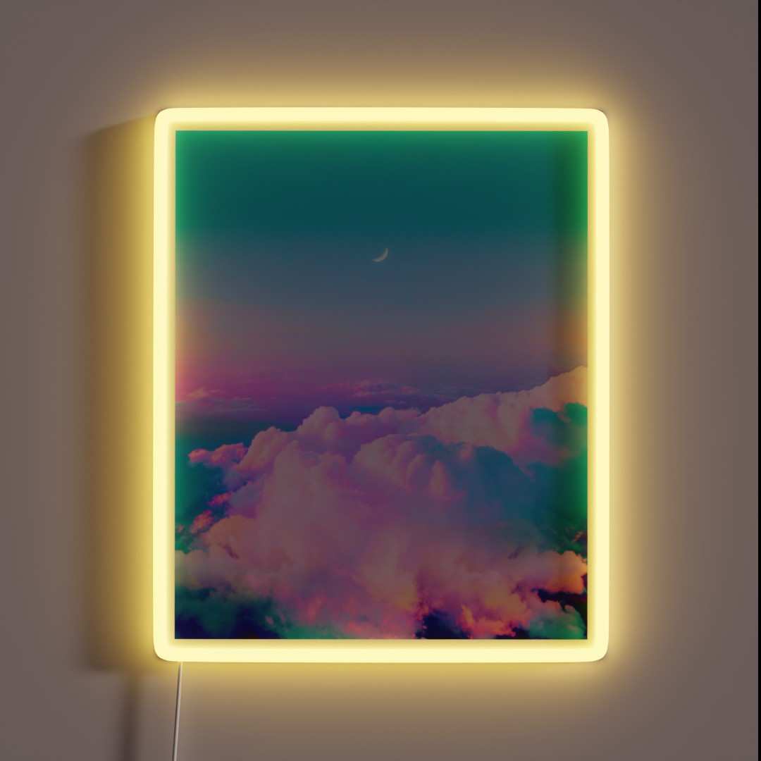 Bubblegum Sky RGB Neon Sign Bubblegum Sky RGB Neon Sign