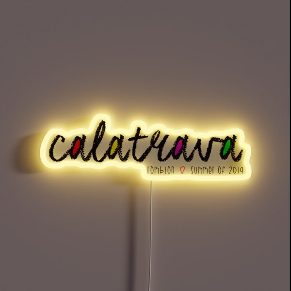 Calatrava RGB Neon Sign