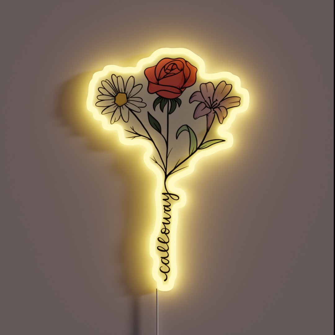 Calloway Sisters RGB Neon Sign Calloway Sisters RGB Neon Sign