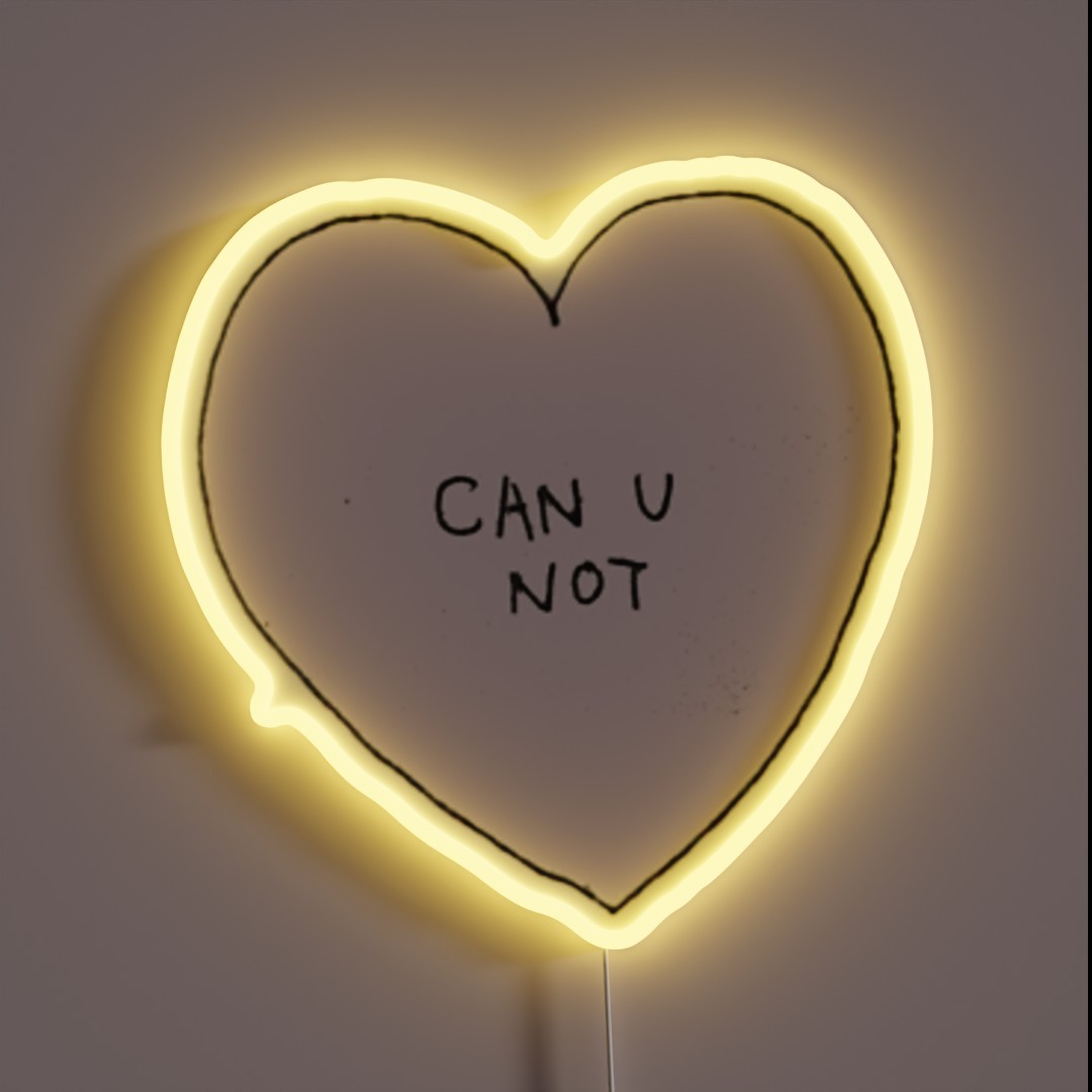 Can U Not RGB Neon Sign Can U Not RGB Neon Sign