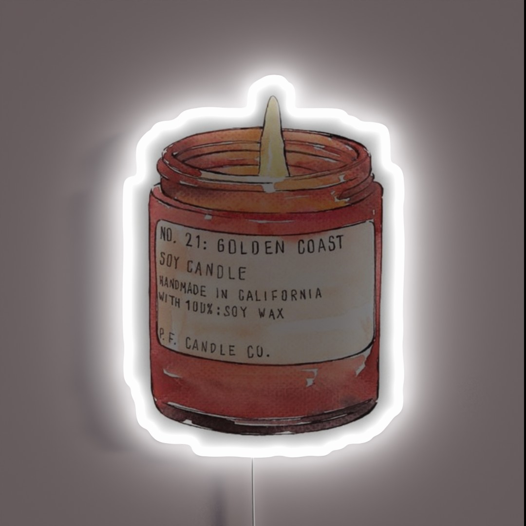 Candle RGB Neon Sign Candle RGB Neon Sign