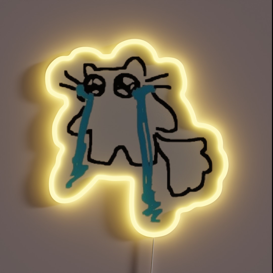 Cat Cri RGB Neon Sign Cat Cri RGB Neon Sign