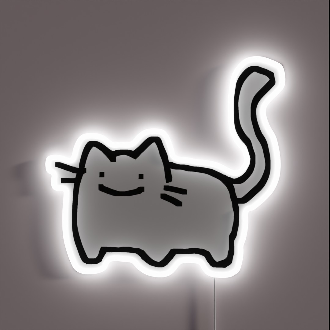 Cat RGB Neon Sign Cat RGB Neon Sign