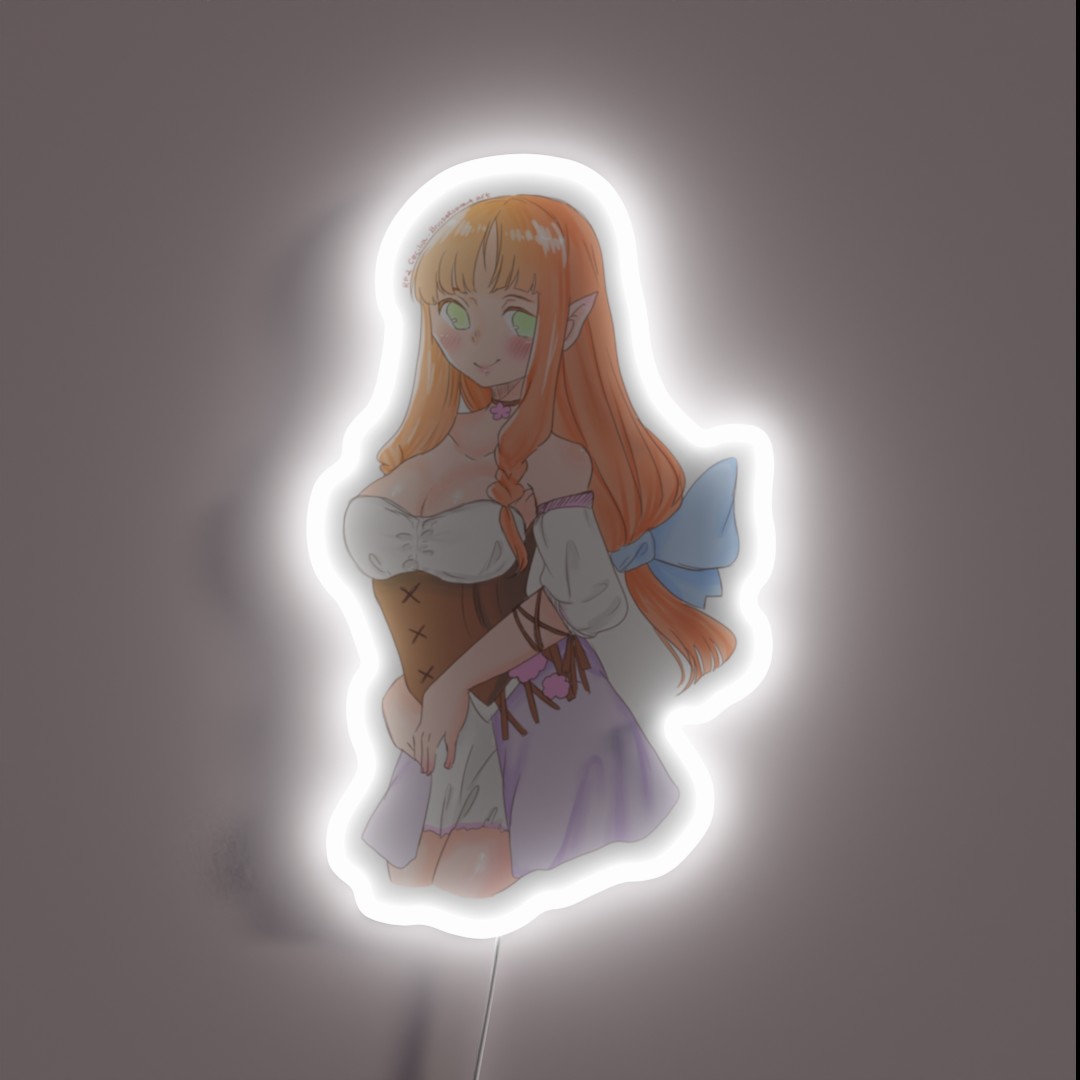 Cecilia From Rune Factory 2 RGB Neon Sign Cecilia From Rune Factory 2 RGB Neon Sign