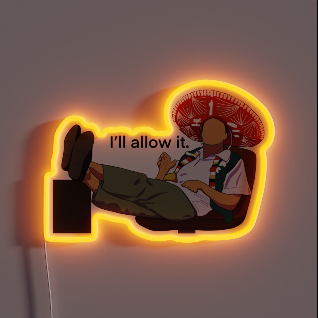 Chang I Ll Allow It RGB Neon Sign Chang I Ll Allow It RGB Neon Sign