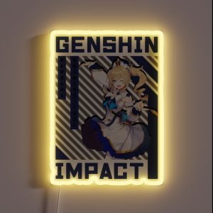 Barbara Genshin Impact RGB Neon Sign