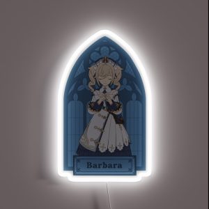 Barbara Genshin Impact RGB Neon Sign