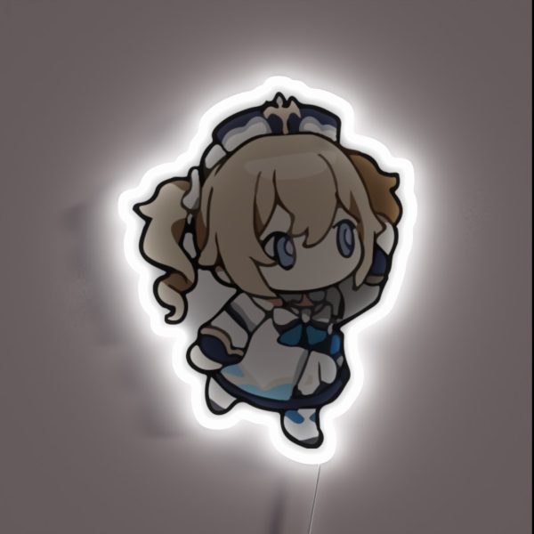Barbara Look Genshin Impact RGB Neon Sign