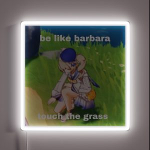Barbara Touch Grass RGB Neon Sign Barbara Touch Grass RGB Neon Sign