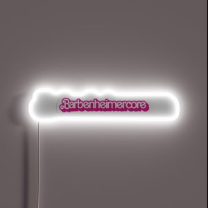 Barbenheimercore RGB Neon Sign Barbenheimercore RGB Neon Sign