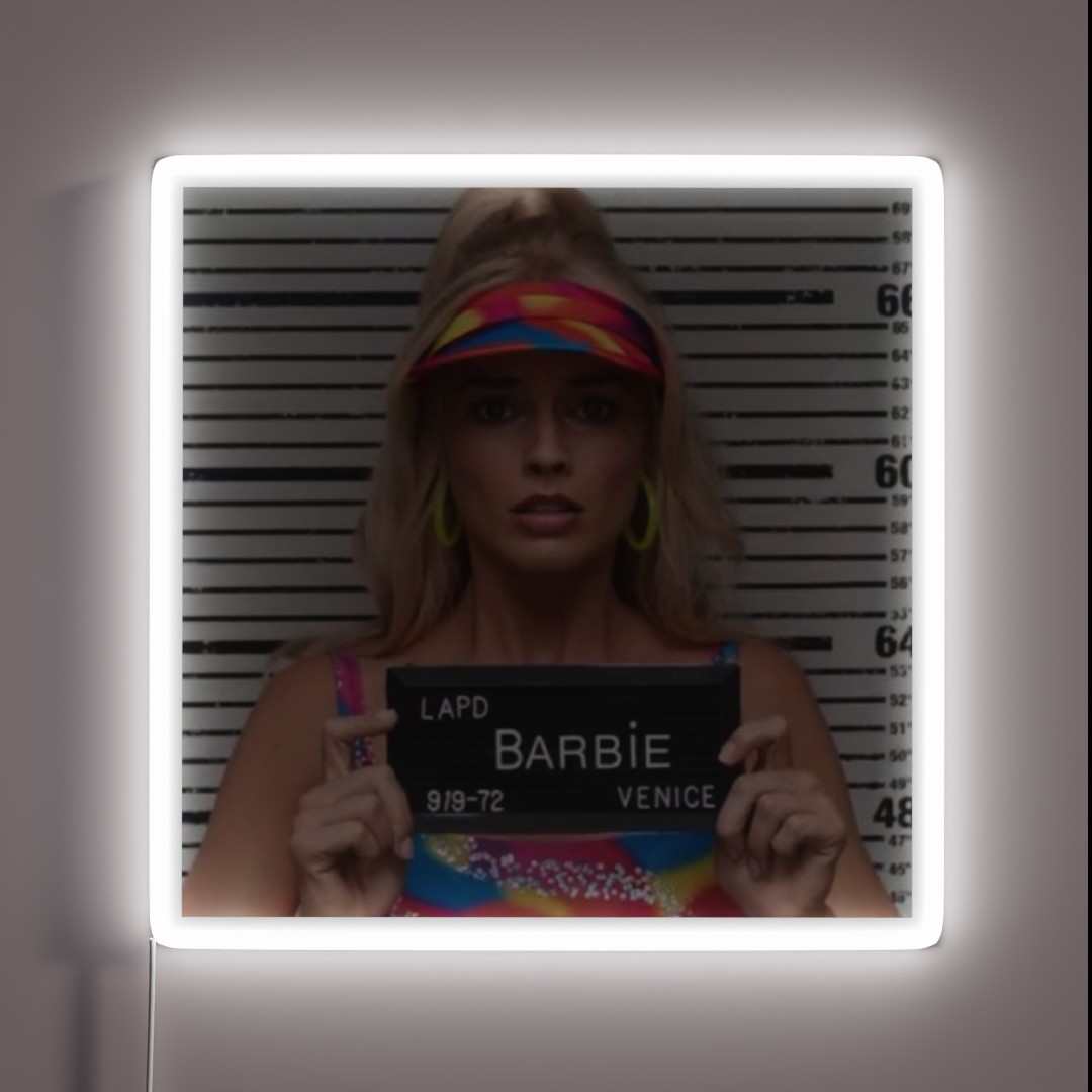 Barbie Barbie The Movie 2023 RGB Neon Sign Barbie Barbie The Movie 2023 RGB Neon Sign