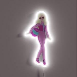 Barbie F1 Driver RGB Neon Sign Barbie F1 Driver RGB Neon Sign