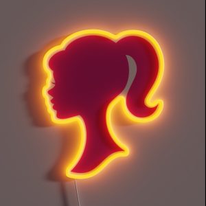 Barbie Logo RGB Neon Sign
