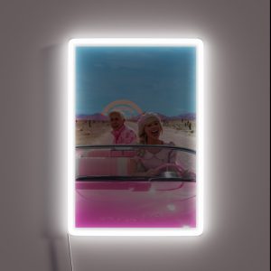 Barbie Movie 2023 Car Scene RGB Neon Sign