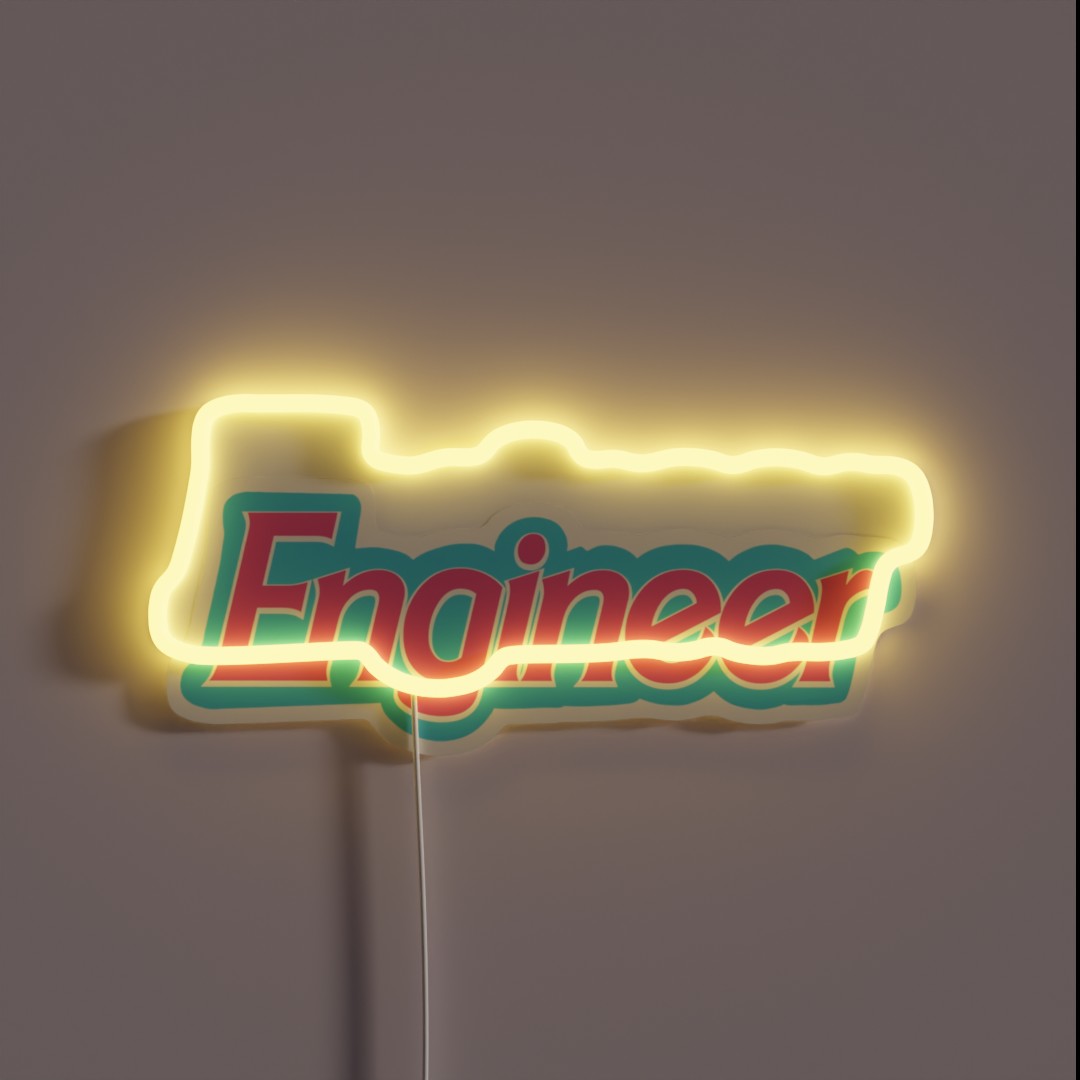Barbiecore Engineer RGB Neon Sign Barbiecore Engineer RGB Neon Sign