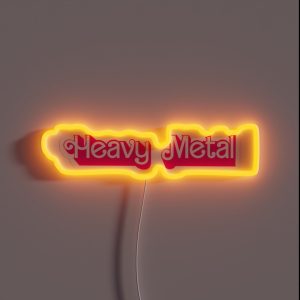 Barbiecore Heavy Metal RGB Neon Sign