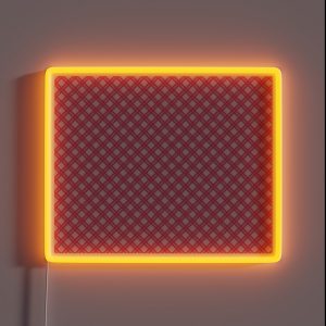 Barbiecore Plaid RGB Neon Sign Barbiecore Plaid RGB Neon Sign