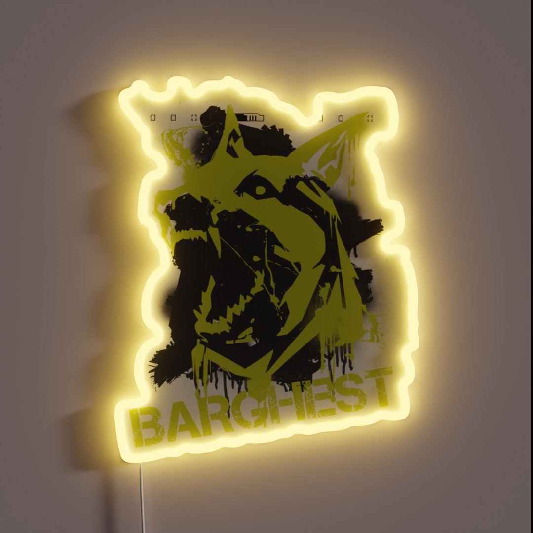 Barghest Graffiti Phantom Liberty RGB Neon Sign Barghest Graffiti Phantom Liberty RGB Neon Sign