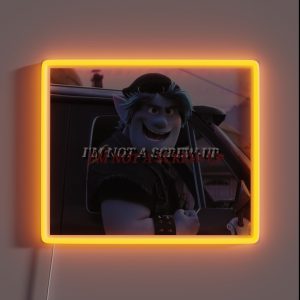 Barley Lightfoot Onward Quote RGB Neon Sign