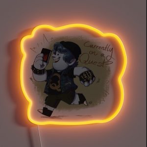 Barley On A Quest RGB Neon Sign