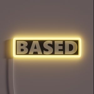 BASED RGB Neon Sign