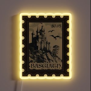 Basgiath Stamp RGB Neon Sign Basgiath Stamp RGB Neon Sign