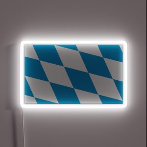 Bavaria Flag RGB Neon Sign
