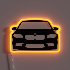 Bavarian Car Black VR2 RGB Neon Sign
